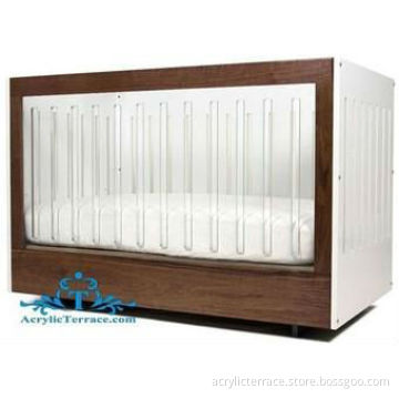 Acrylic Perspex Baby Crib